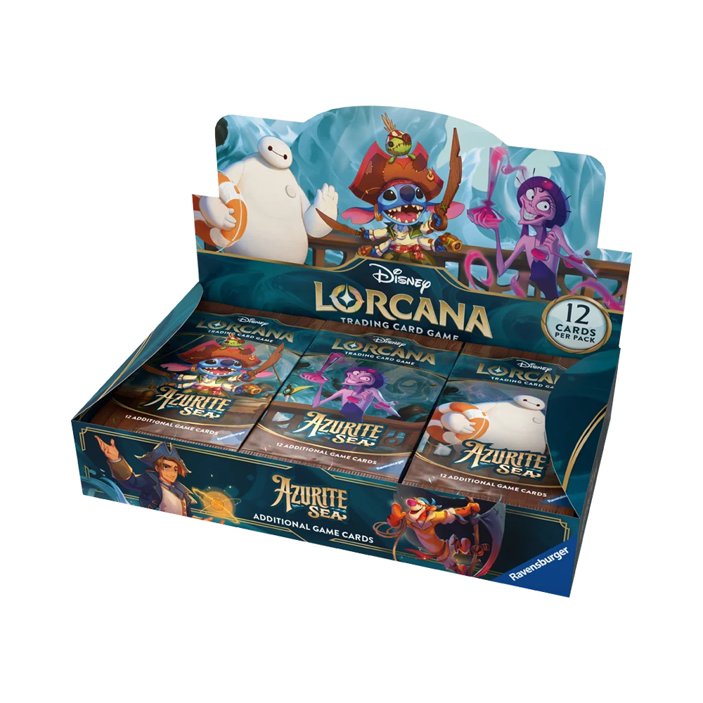 Disney Lorcana: Azurite Sea Booster Display