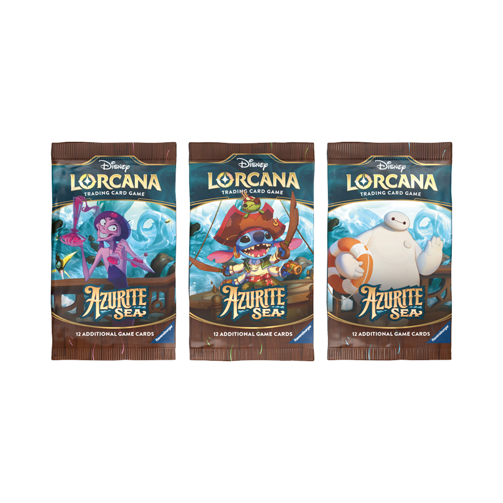 Disney Lorcana: Azurite Sea Booster Display