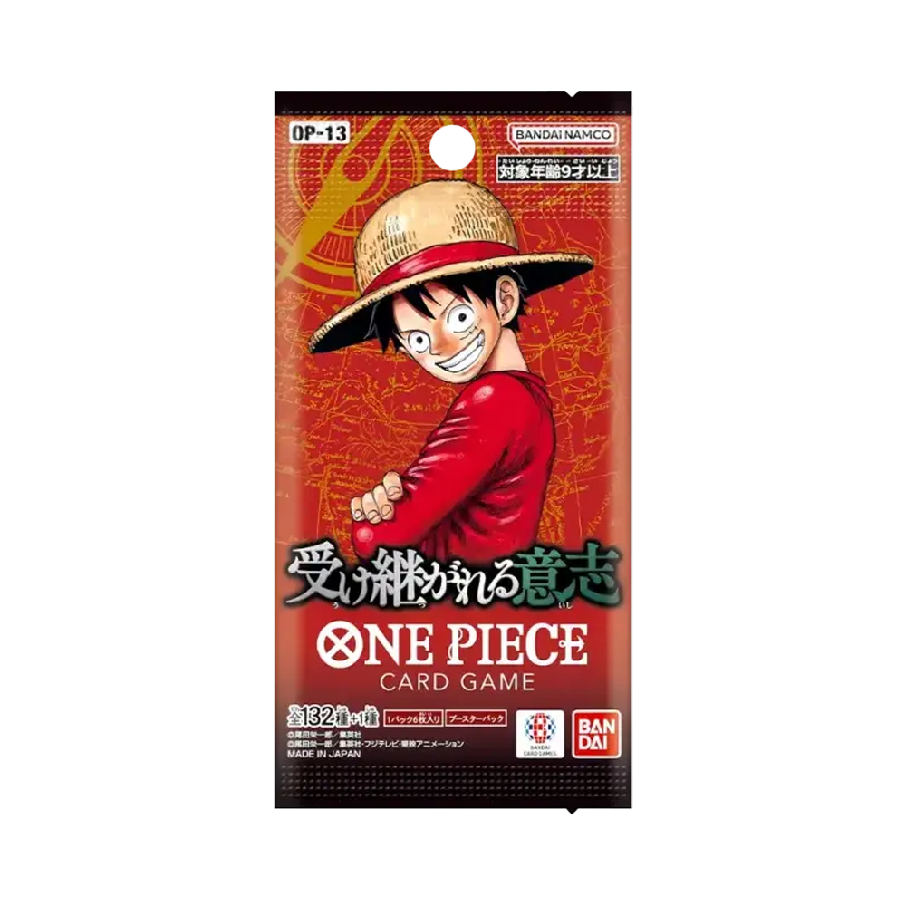 One Piece TCG: Carrying on his Will (OP-13) - Japansk