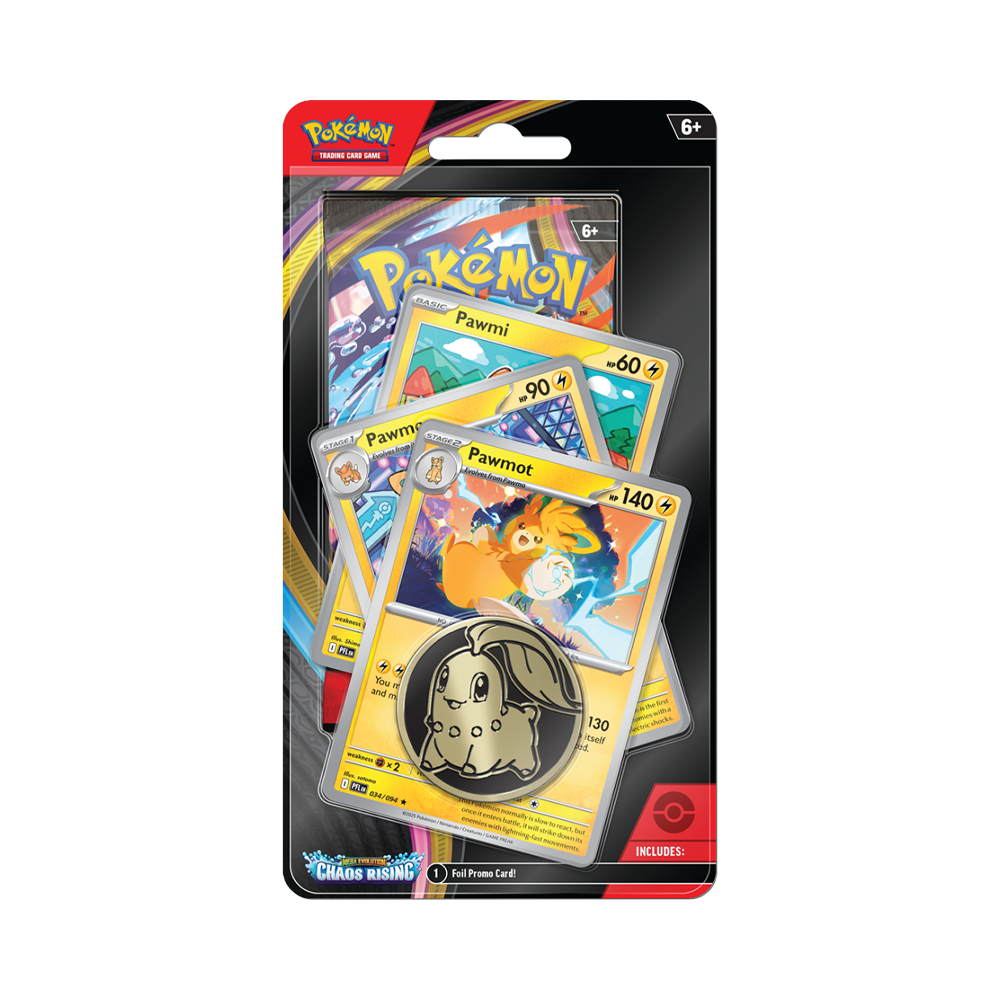 Pokémon Mega Evolution: Chaos Rising Premium Checklane Blister (ME04)