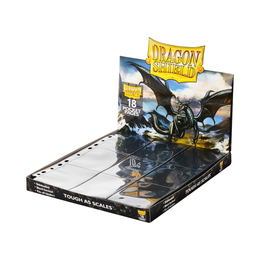 Dragon Shield: Regular 18 Pocket Pages (50) – Standard Size