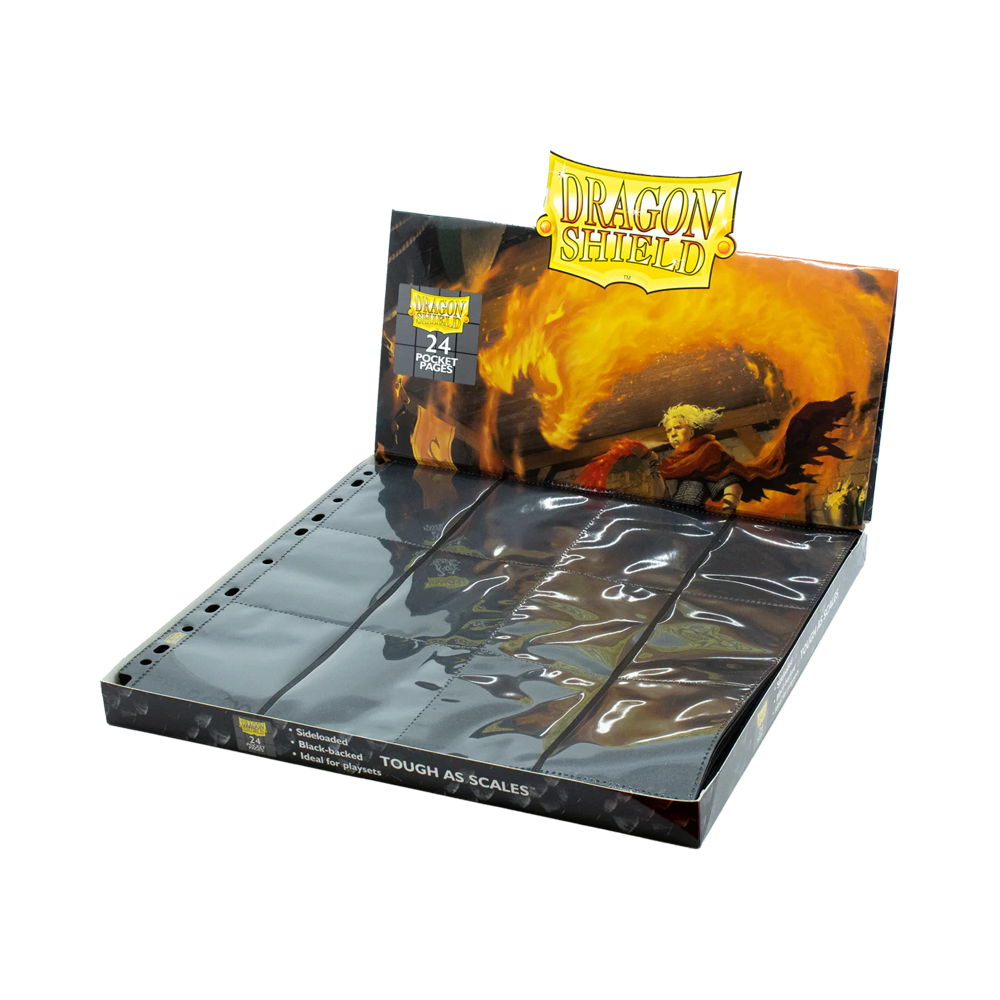 Dragon Shield: Regular 24 Pocket Pages (50) – Standard Size