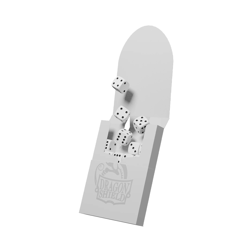Dragon Shield: Cube Shell - Ashen White
