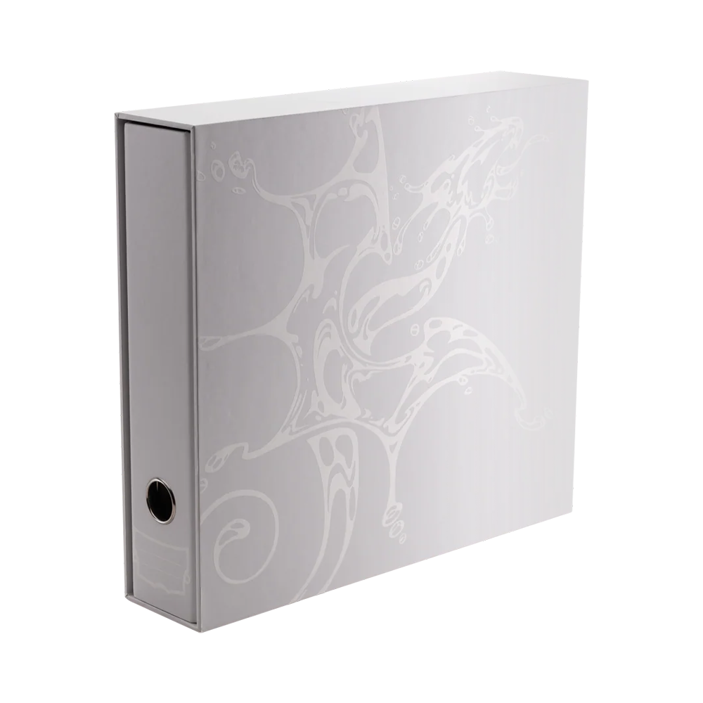 Dragon Shield: Sanctuary Slipcase 4-Ring Binder - White