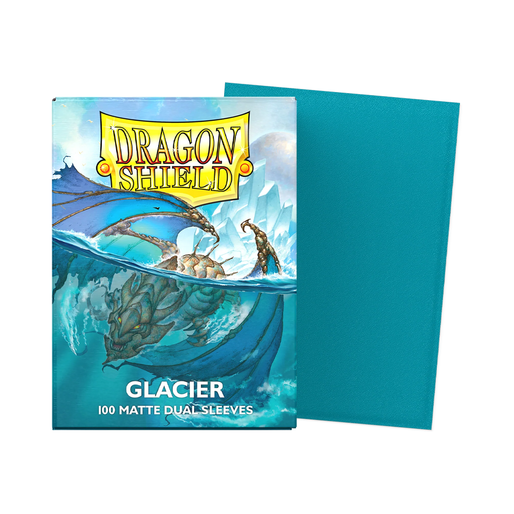 Dragon Shield: Standard Matte Dual Sleeves (100) - Glacier