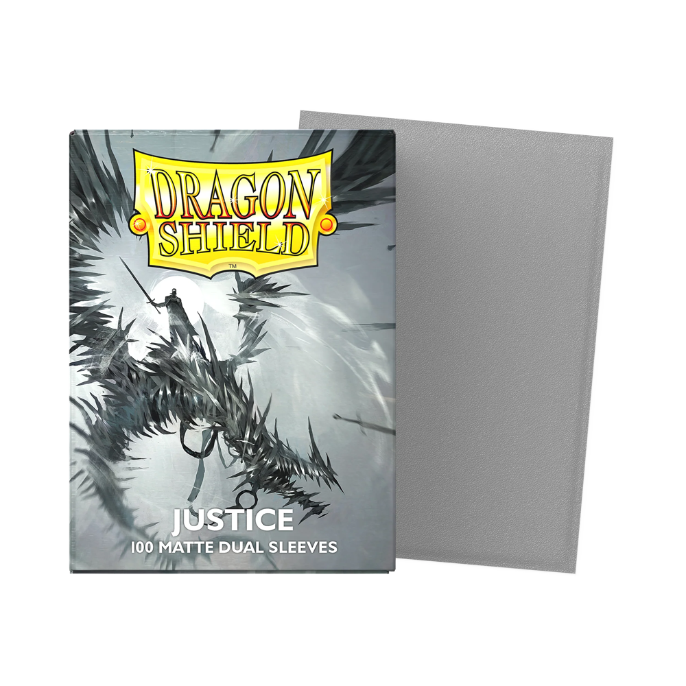Dragon Shield: Standard Matte Dual Sleeves (100) - Justice