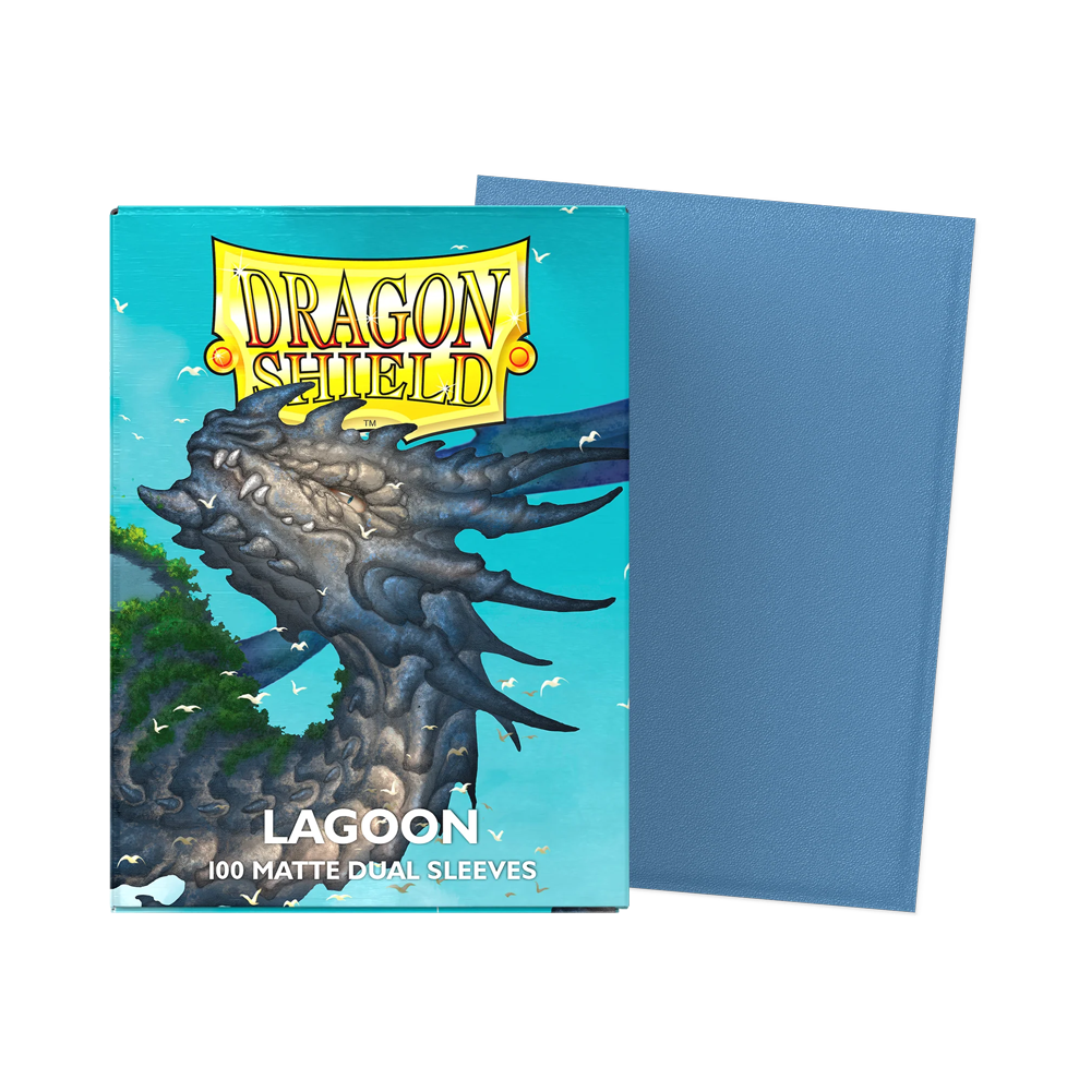 Dragon Shield: Standard Matte Dual Sleeves (100) - Lagoon