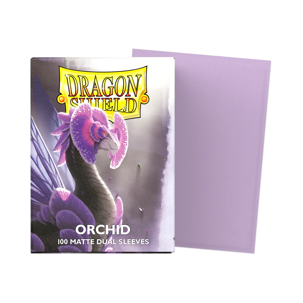 Dragon Shield: Standard Matte Dual Sleeves (100) - Orchid