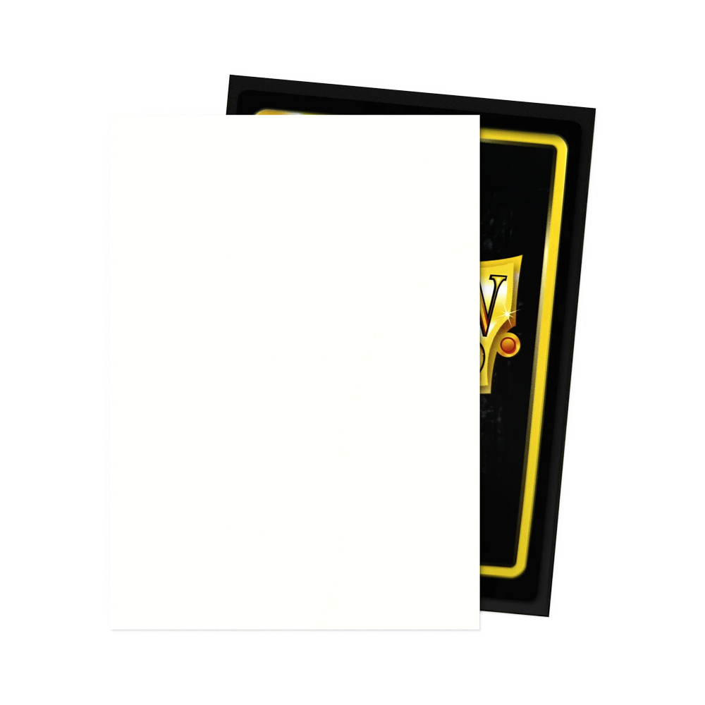 Dragon Shield: Standard Matte Dual Sleeves (100) - Snow