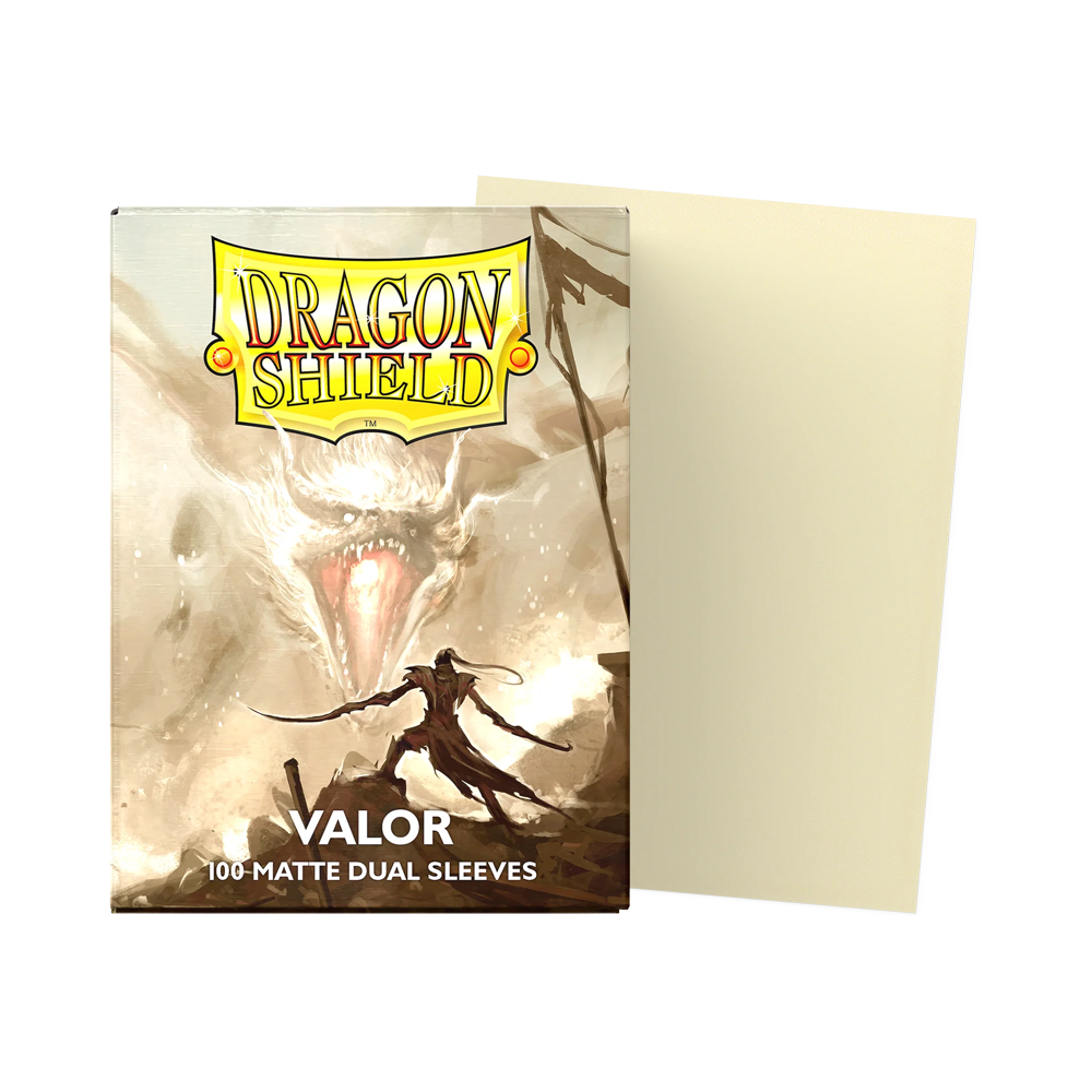 Dragon Shield: Standard Matte Dual Sleeves (100) - Valor
