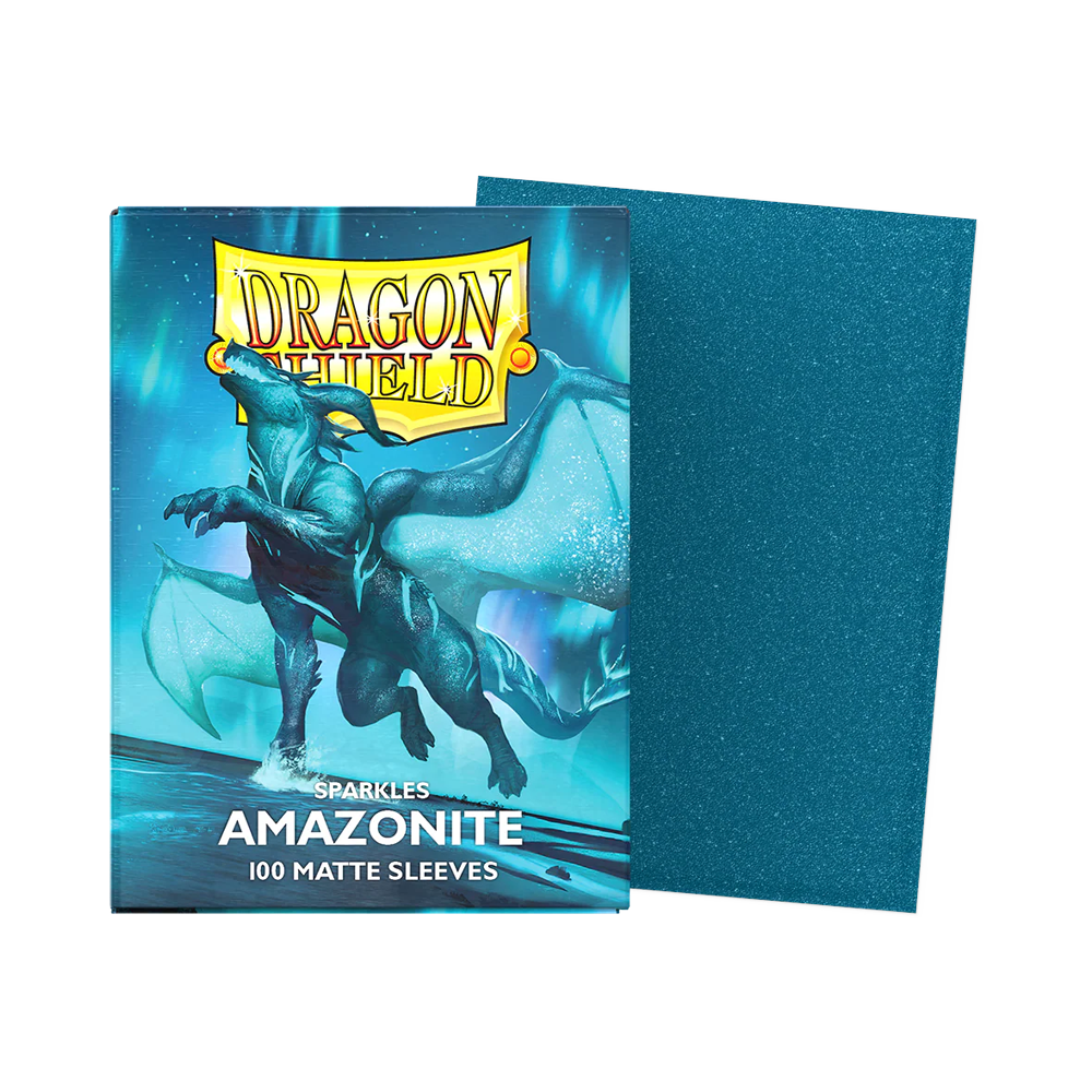 Dragon Shield: Standard Matte Sleeves (100) - Amazonite