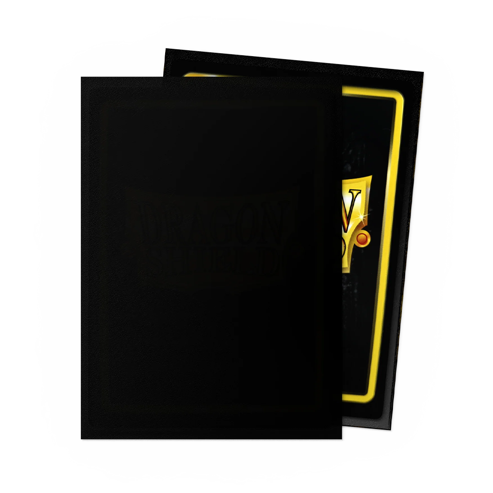 Dragon Shield: Standard Matte Sleeves (100) – Black