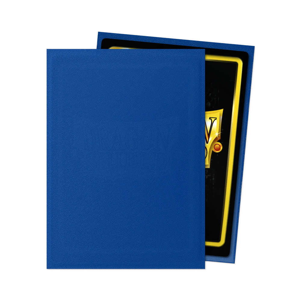 Dragon Shield: Standard Matte Sleeves (100) - Blue