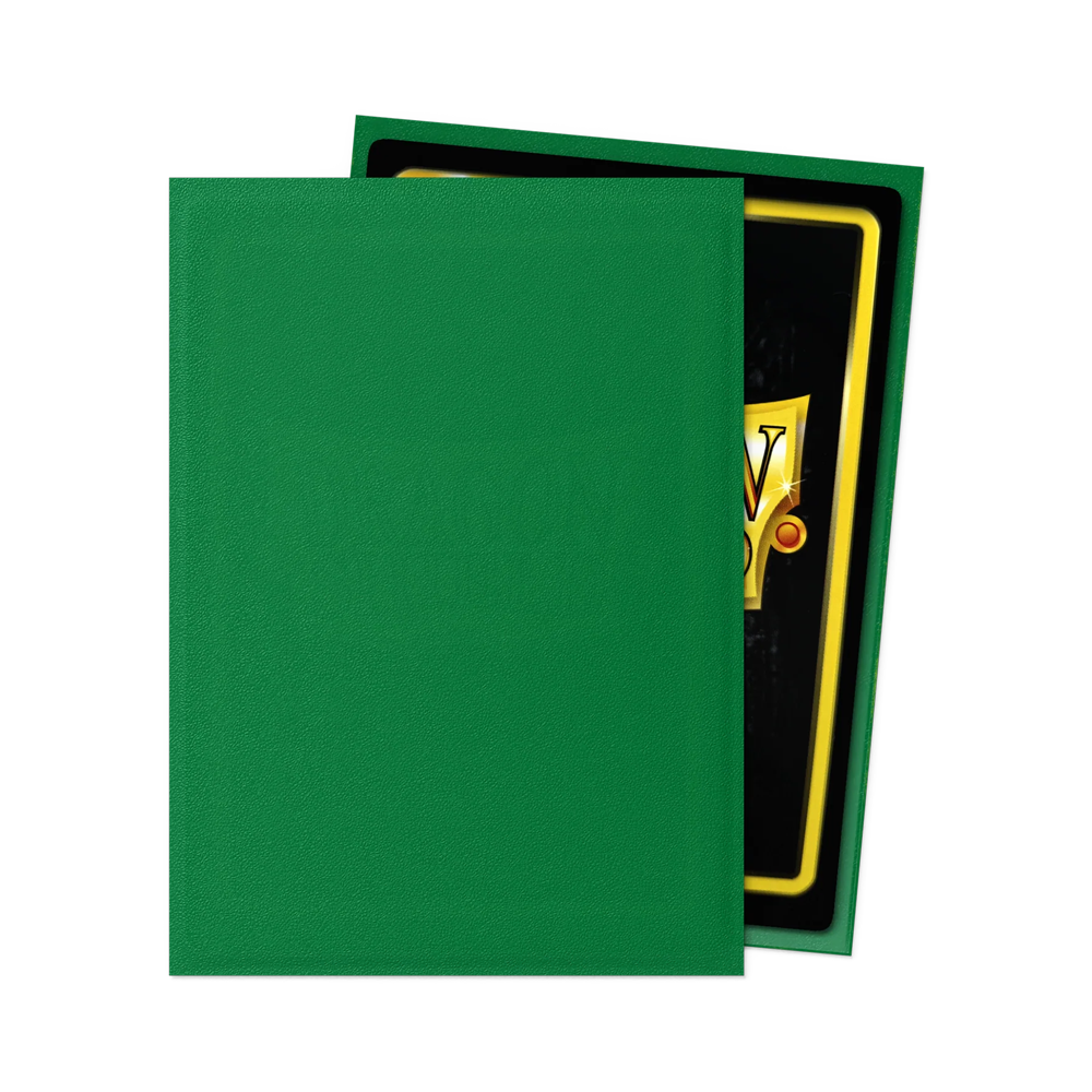 Dragon Shield: Standard Matte Sleeves (100) - Emerald