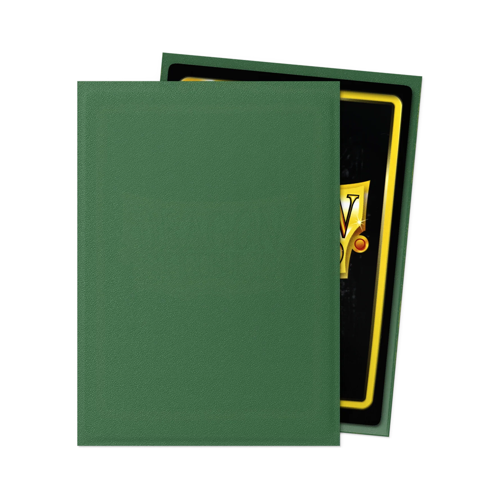 Dragon Shield: Standard Matte Sleeves (100) - Forest Green