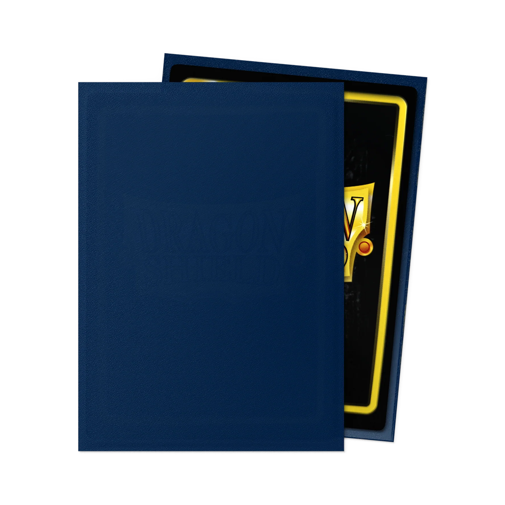Dragon Shield: Standard Matte Sleeves (100) - Midnight Blue