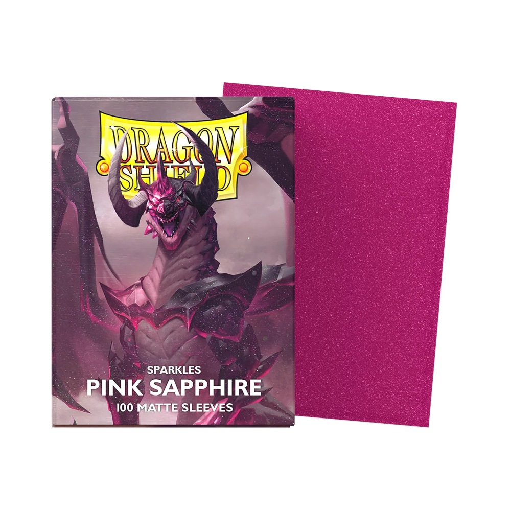 Dragon Shield: Standard Matte Sleeves (100) - Pink Sapphire