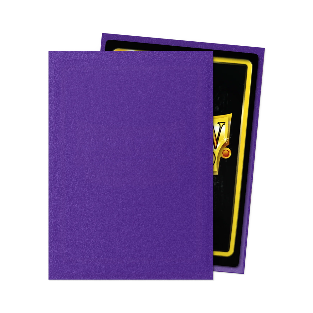 Dragon Shield: Standard Matte Sleeves (100) - Purple