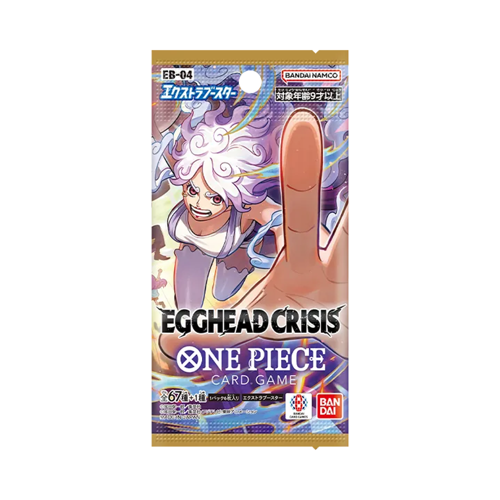 One Piece TCG: Egghead Crisis Booster Pack (EB-04) - Japansk