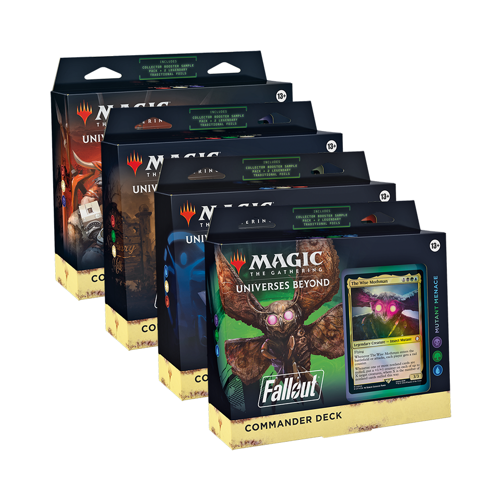 Magic: The Gathering – Universes Beyond: Fallout Commander Deck Bundle