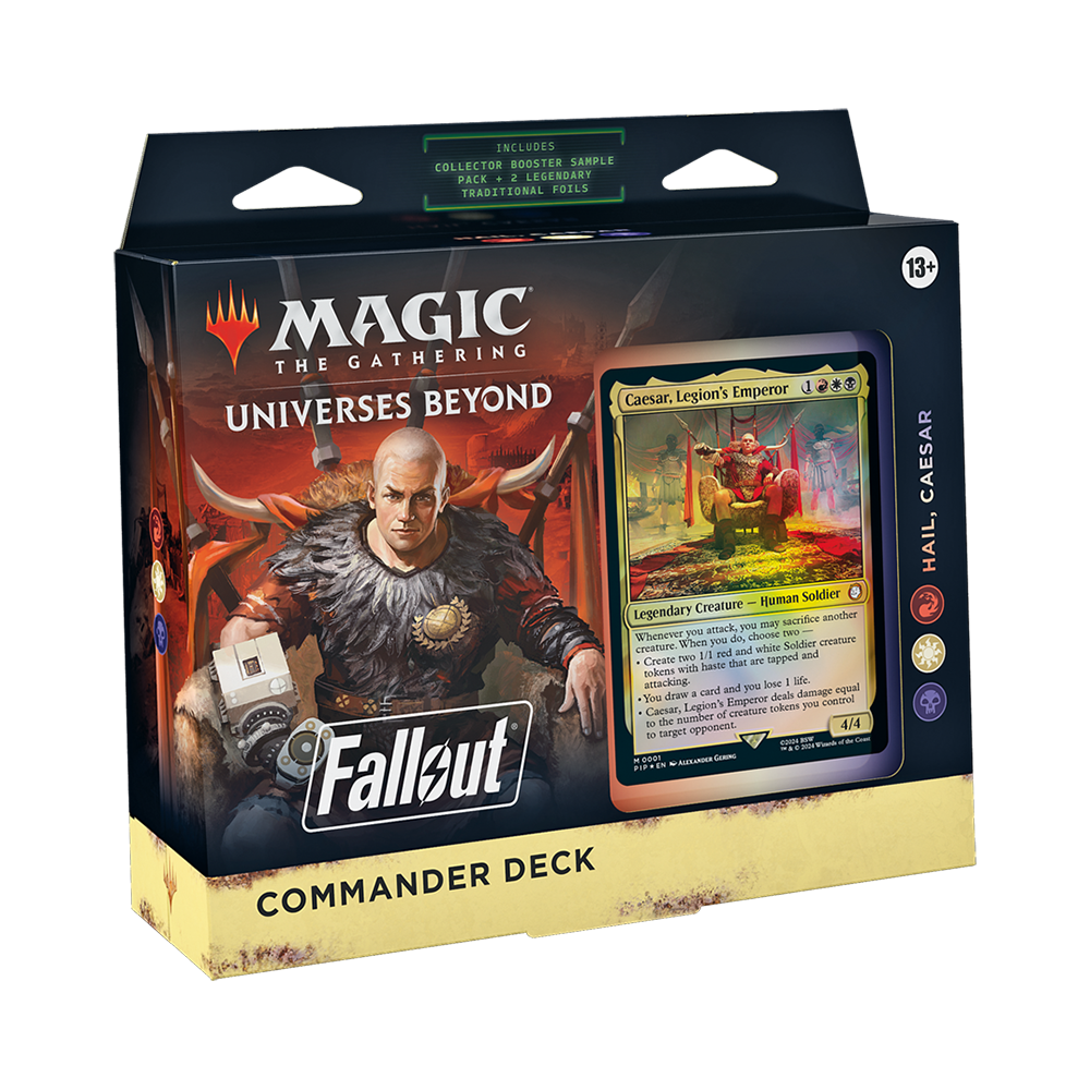 Magic: The Gathering – Universes Beyond: Fallout Commander Deck Hail Ceasar