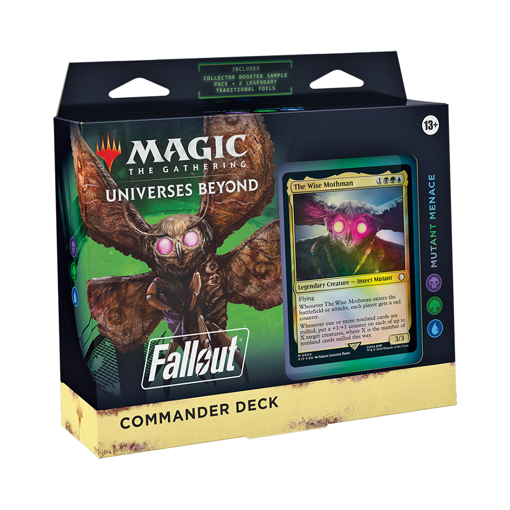Magic: The Gathering – Universes Beyond: Fallout Commander Deck Mutant Menance