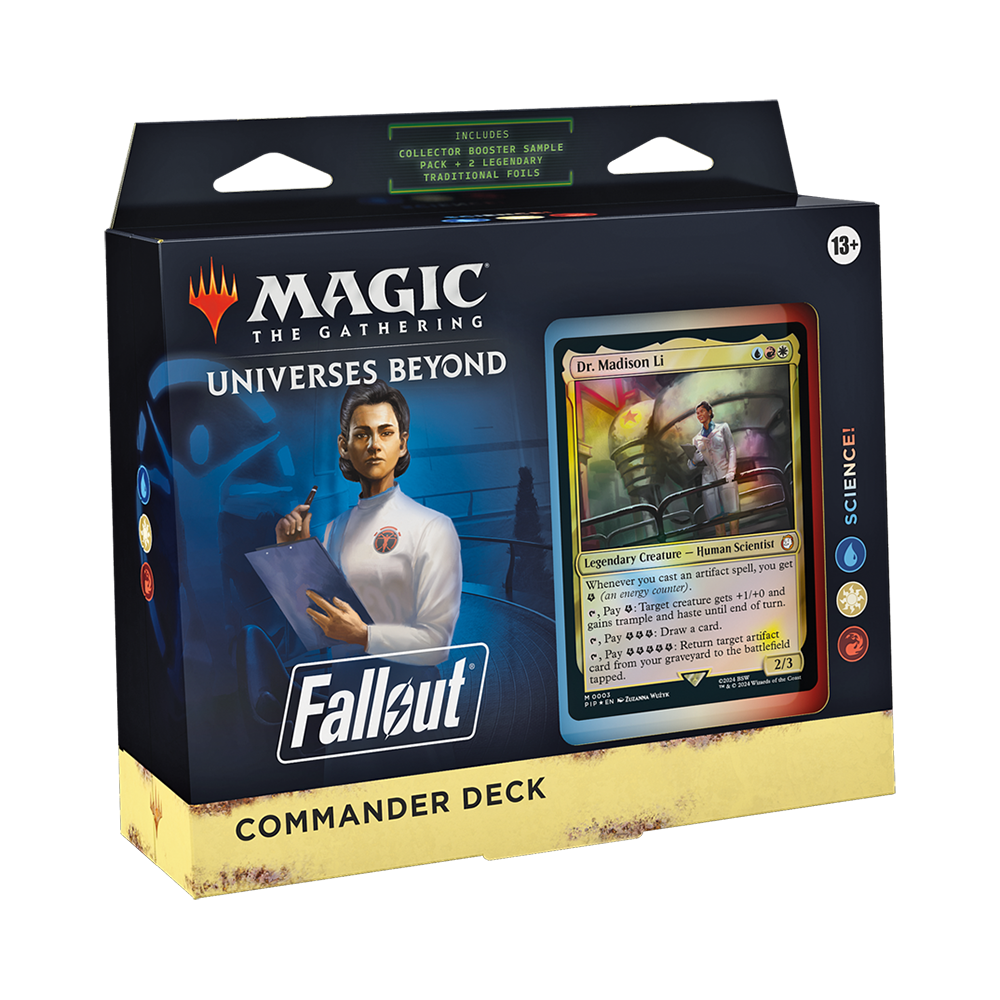 Magic: The Gathering – Universes Beyond: Fallout Commander Deck Science!