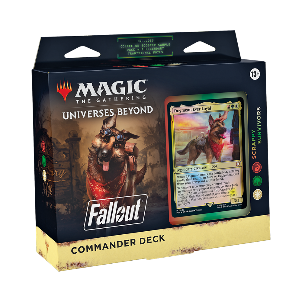 Magic: The Gathering – Universes Beyond: Fallout Commander Deck Scrappy Survivors