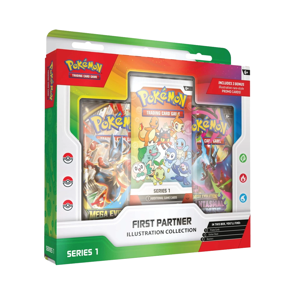 Pokémon TCG: First Partner - Illustration Collection Series 1