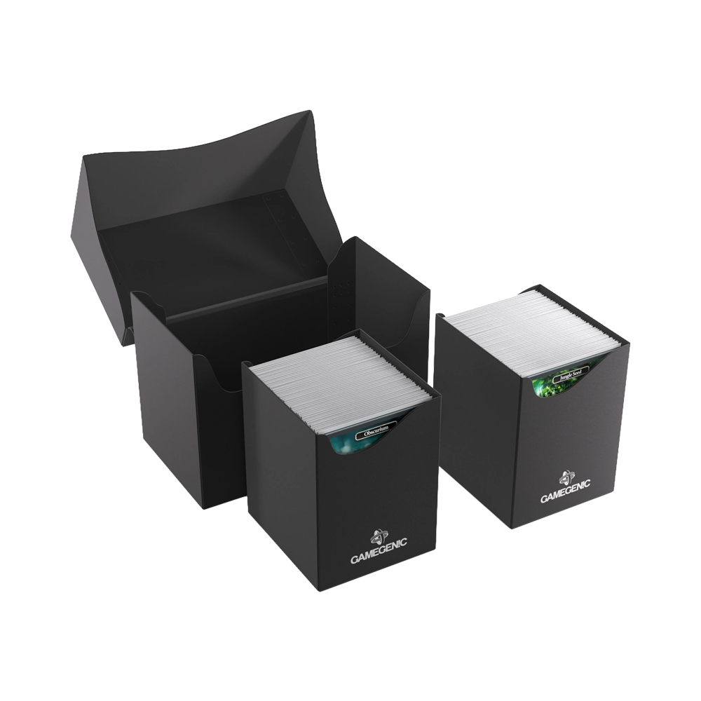 Gamegenic: Double Deck Holder 200+ XL - Black