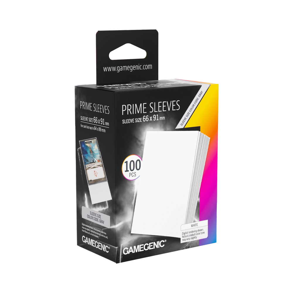 Gamegenic: Prime Sleeves Standard Size (100 st) - Vit