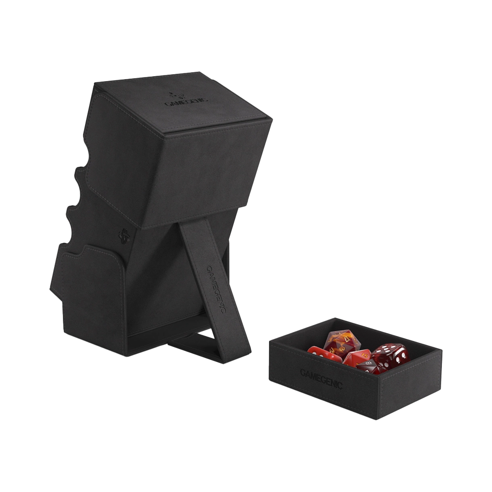 Gamegenic: Stronghold 200+ XL Convertible Deck Box - Black
