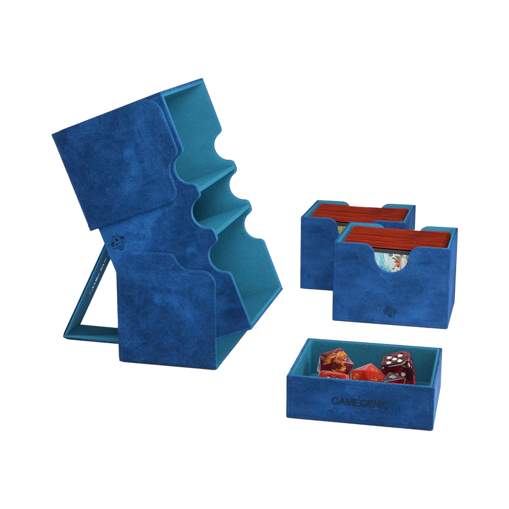 Gamegenic: Stronghold 200+ XL Convertible Deck Box - Blue