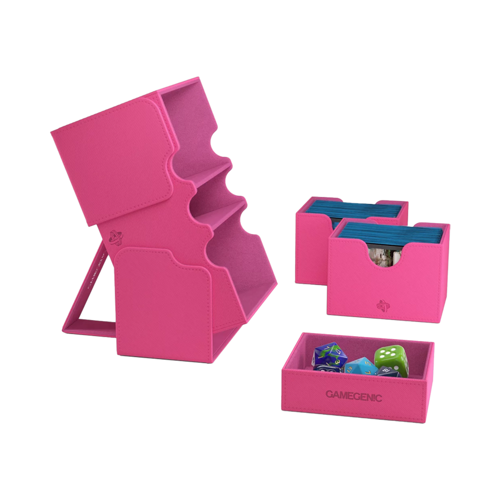Gamegenic: Stronghold 200+ XL Convertible Deck Box - Pink