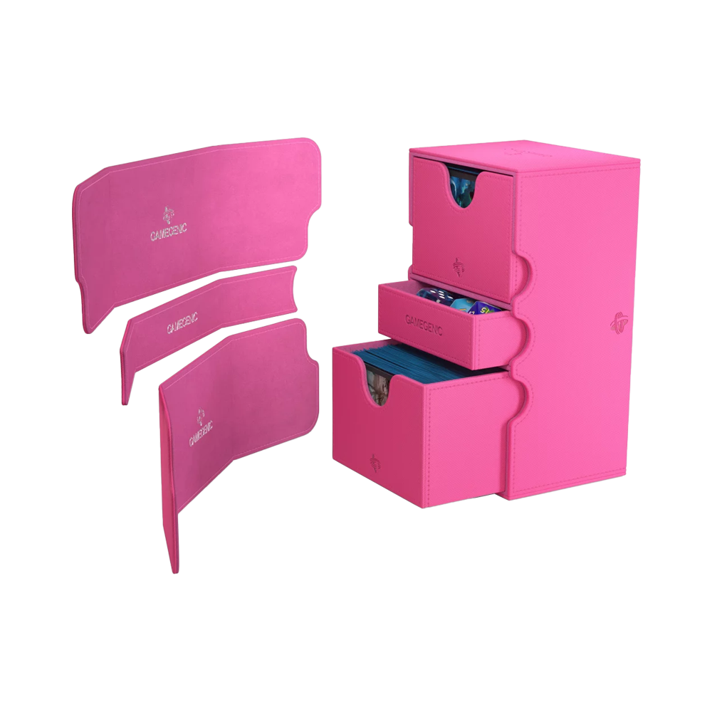 Gamegenic: Stronghold 200+ XL Convertible Deck Box - Pink