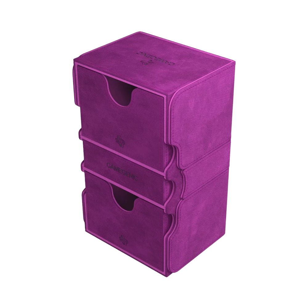 Gamegenic: Stronghold 200+ XL Convertible Deck Box - Purple