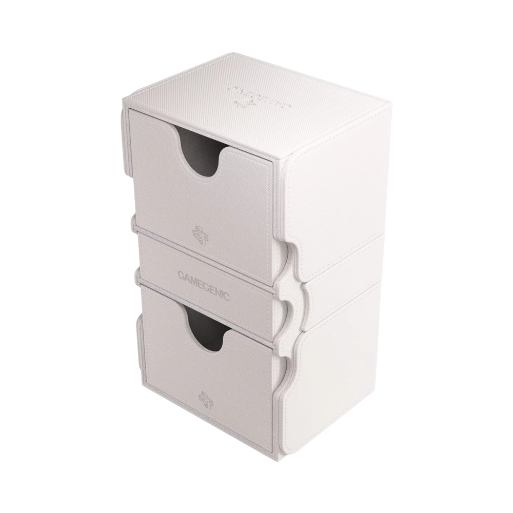 Gamegenic: Stronghold 200+ XL Convertible Deck Box - White