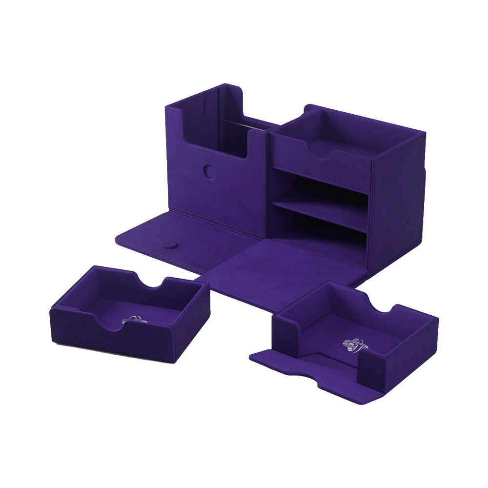 Gamegenic: The Academic 133+ XL STEALTH EDITION Deck Box - Purple