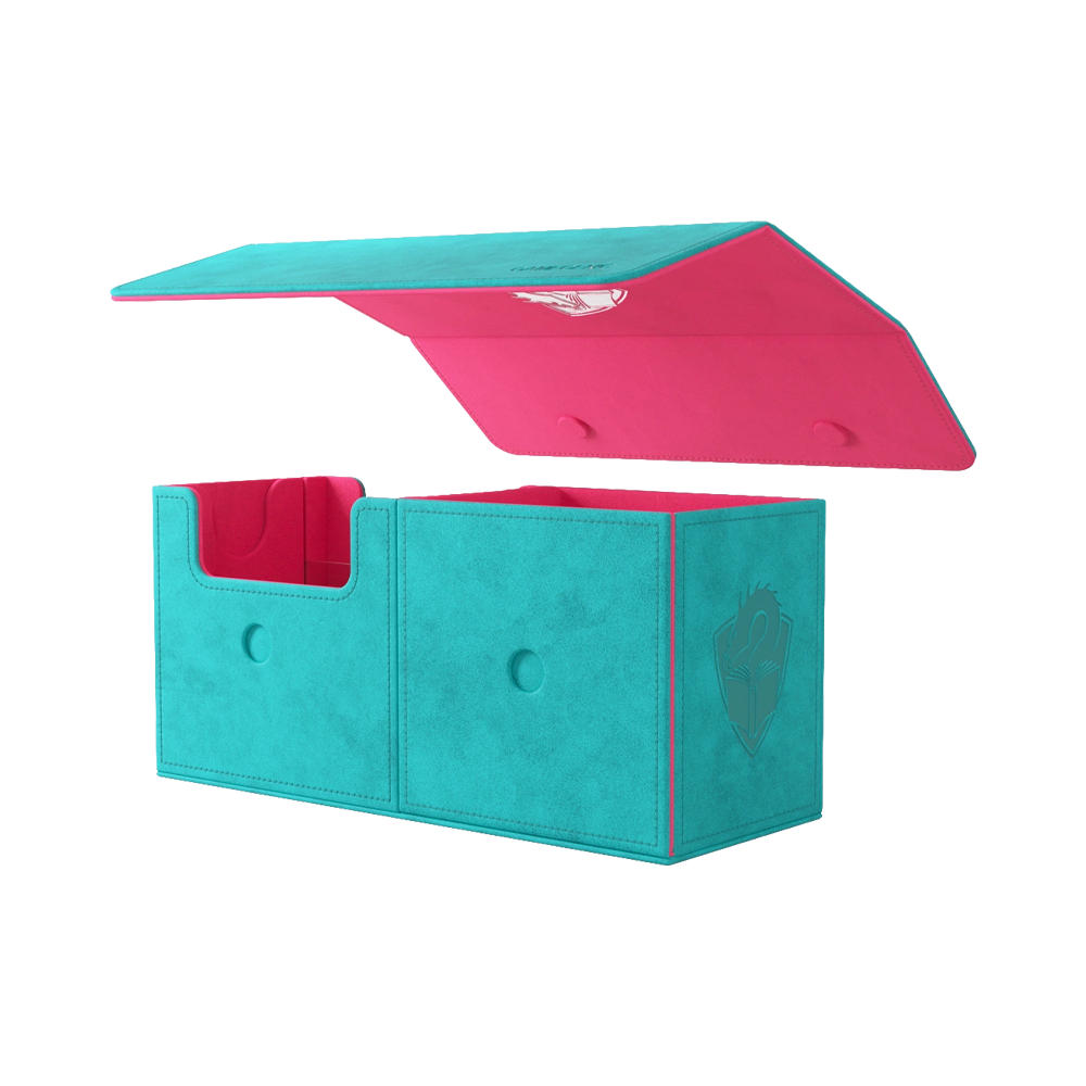 Gamegenic: The Academic 133+ XL TOLARIAN EDITION Deck Box - Teal/Pink