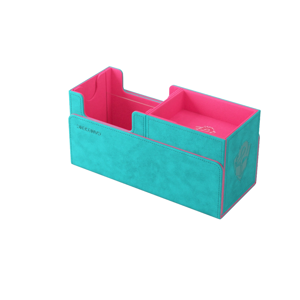 Gamegenic: The Academic 133+ XL TOLARIAN EDITION Deck Box - Teal/Pink
