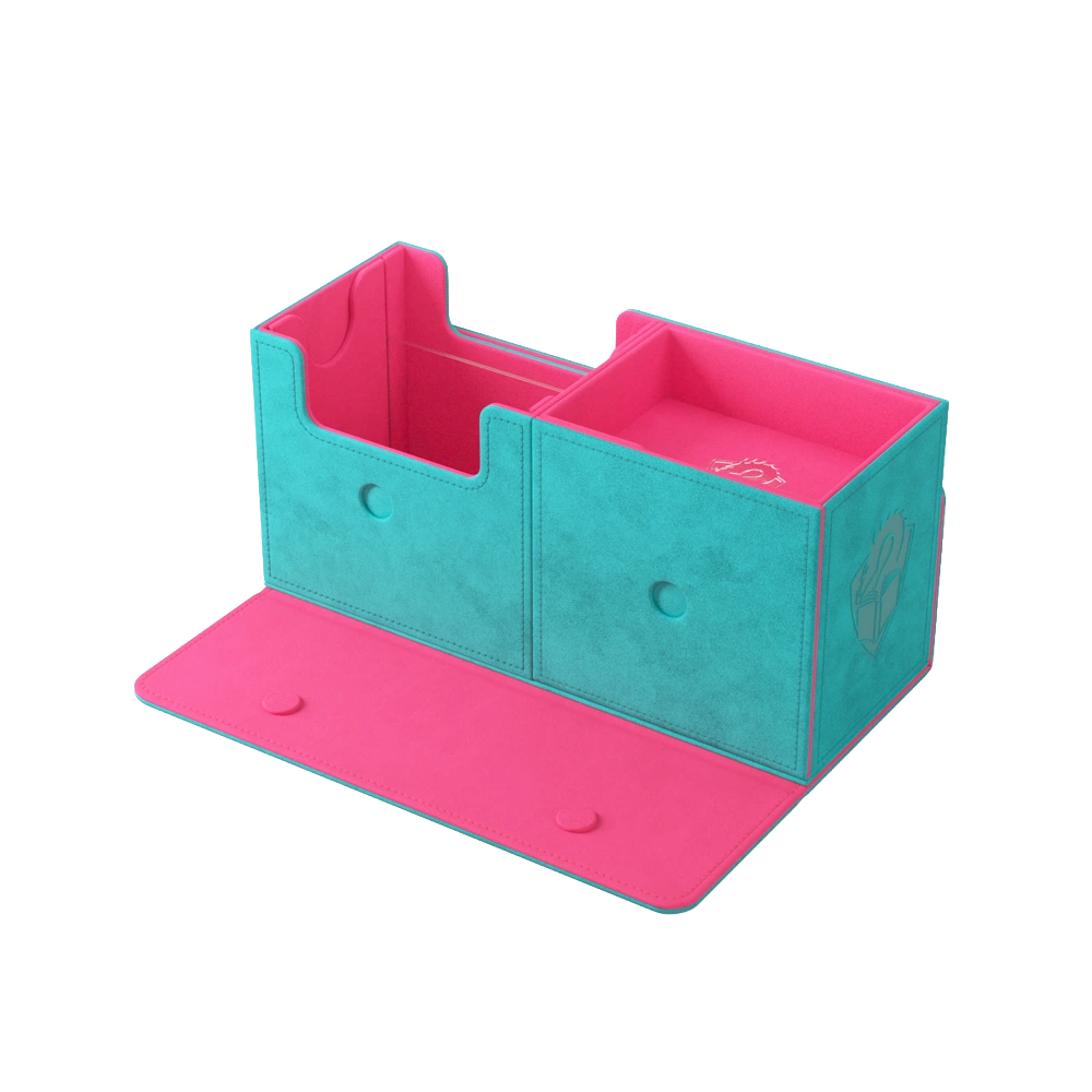 Gamegenic: The Academic 133+ XL TOLARIAN EDITION Deck Box - Teal/Pink