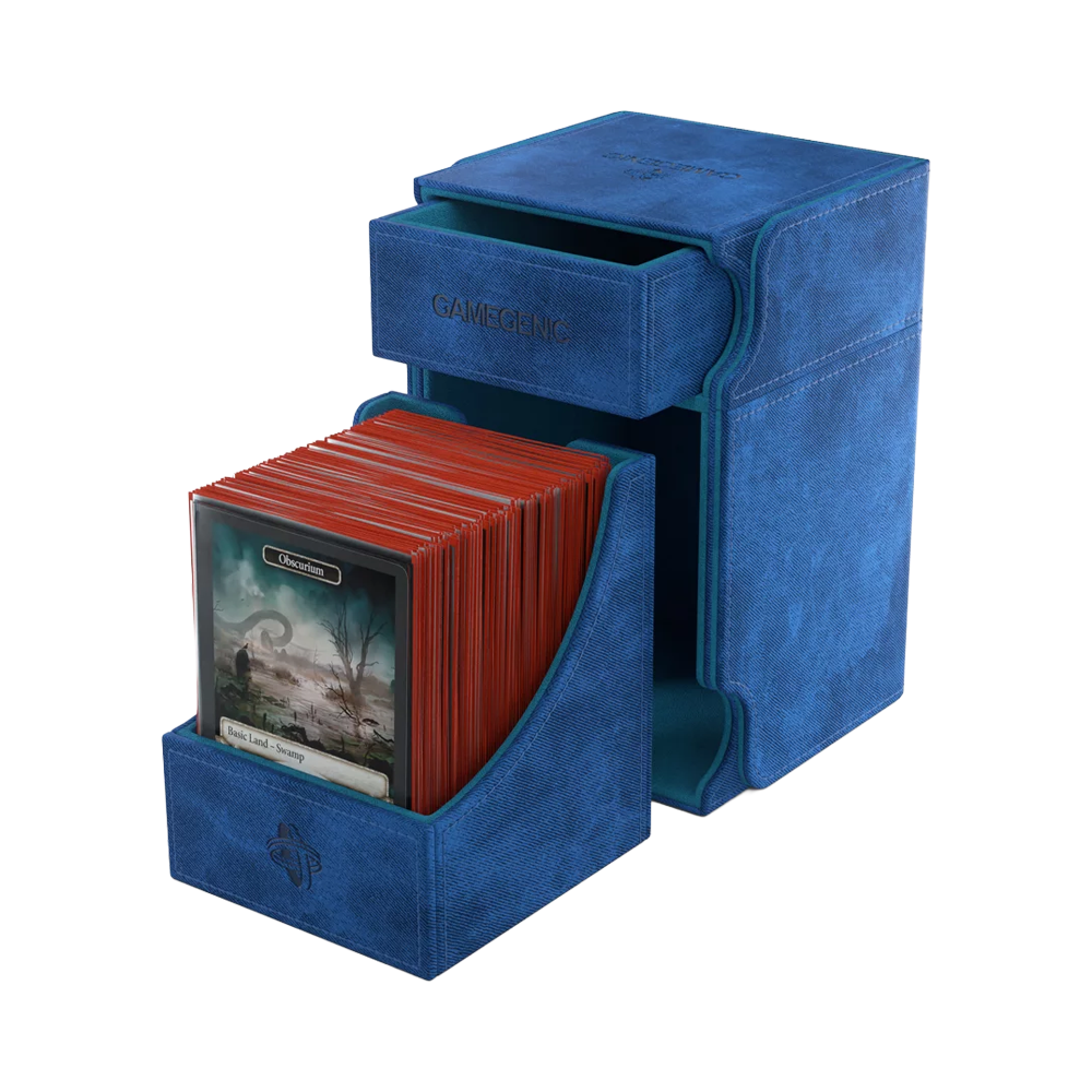 Gamegenic: Watchtower 100+ XL Convertible Deck Box - Blue