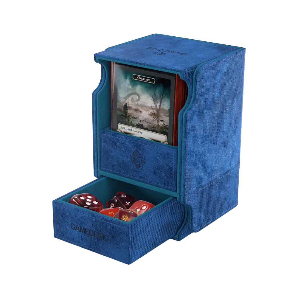 Gamegenic: Watchtower 100+ XL Convertible Deck Box - Blue