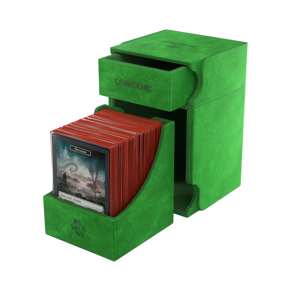 Gamegenic: Watchtower 100+ XL Convertible Deck Box - Green