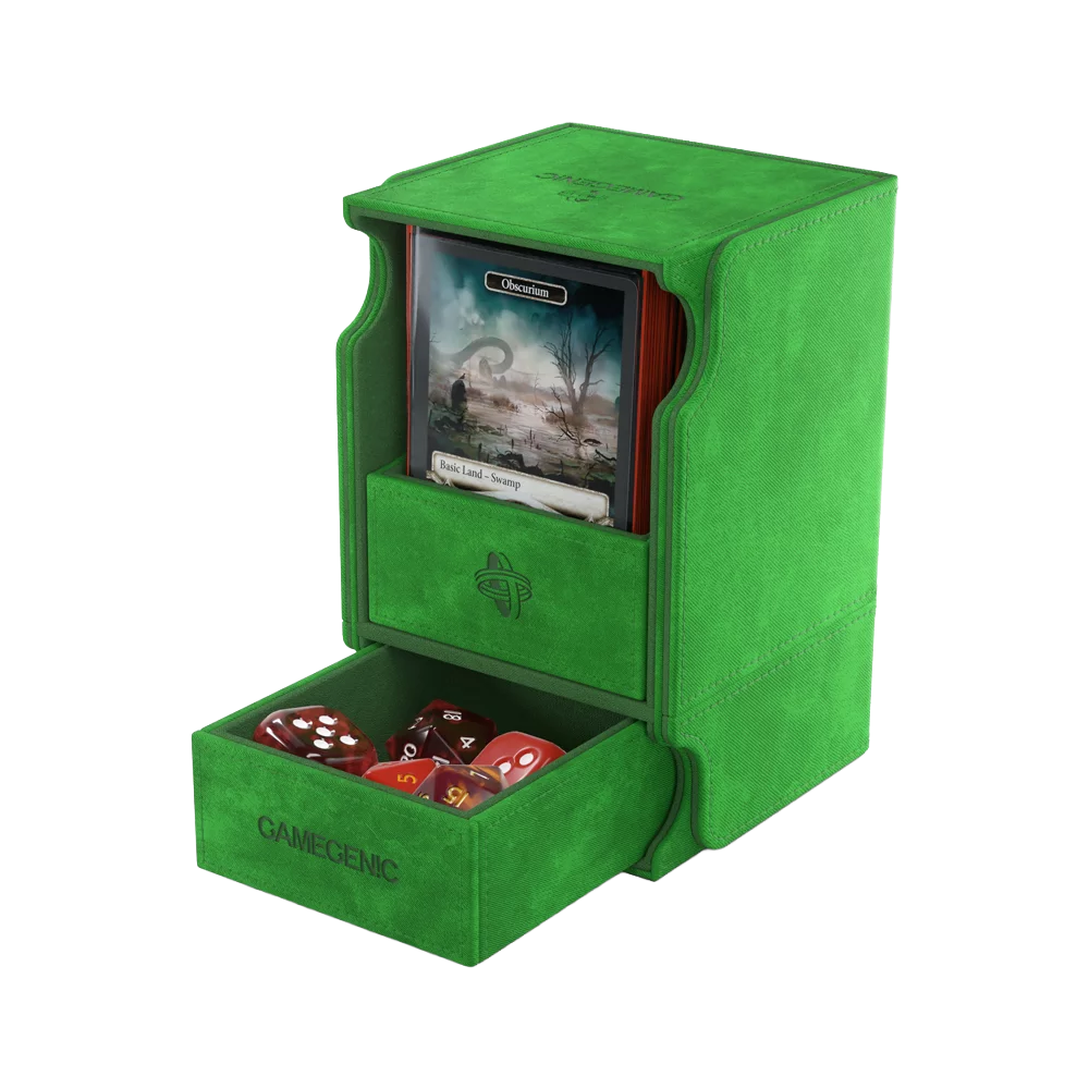 Gamegenic: Watchtower 100+ XL Convertible Deck Box - Green