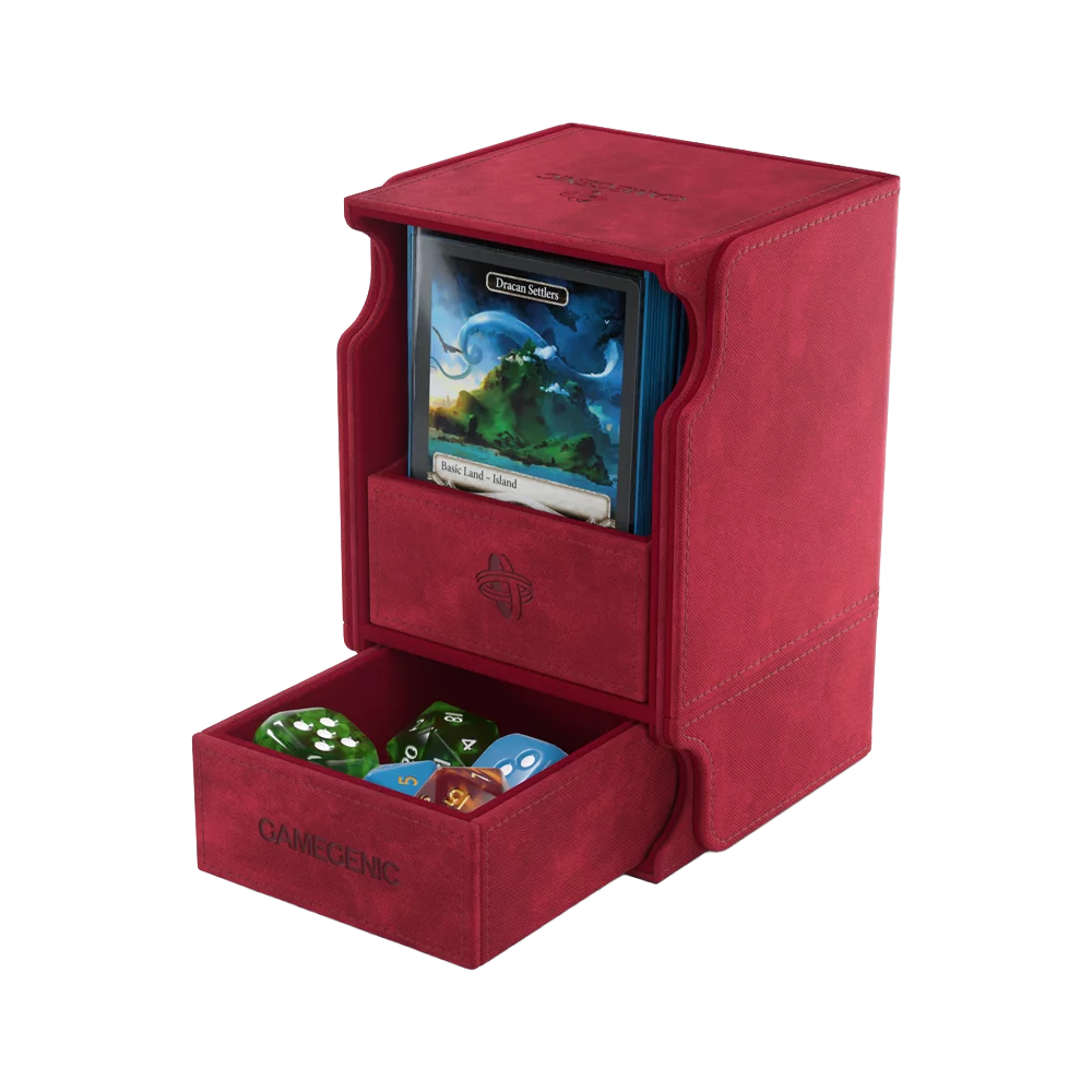 Gamegenic: Watchtower 100+ XL Convertible Deck Box - Red