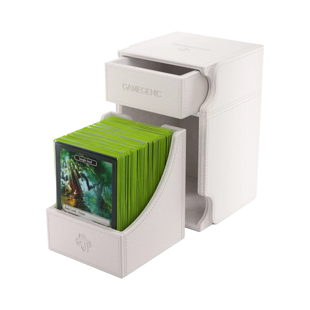 Gamegenic: Watchtower 100+ XL Convertible Deck Box - White