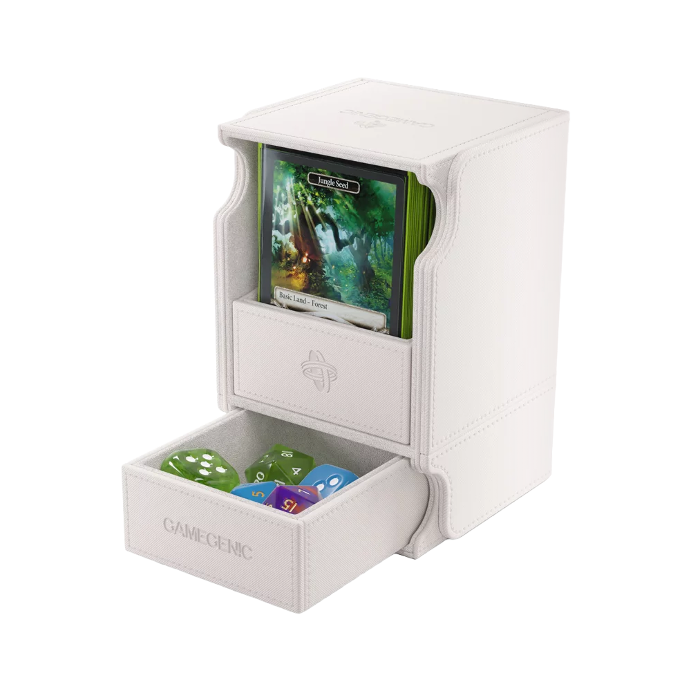 Gamegenic: Watchtower 100+ XL Convertible Deck Box - White