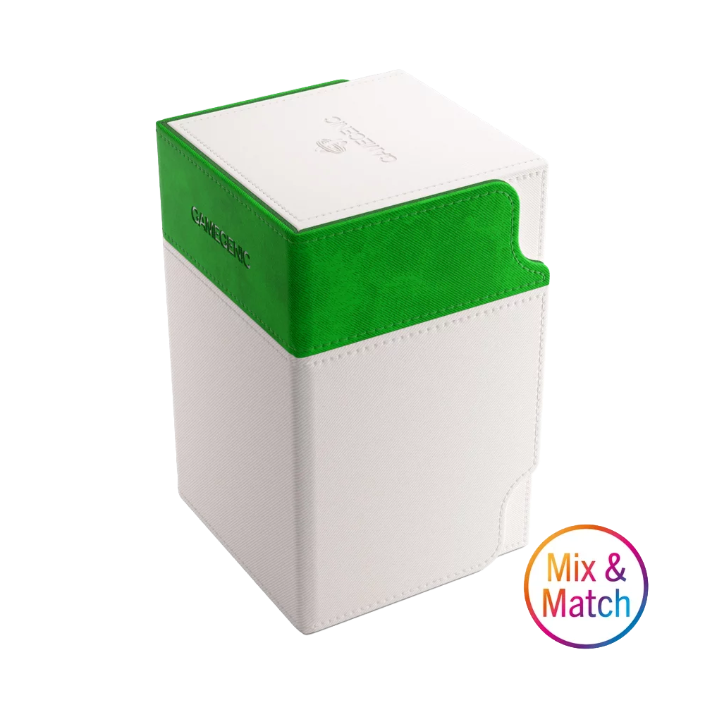 Gamegenic: Watchtower 100+ XL Convertible Deck Box - White
