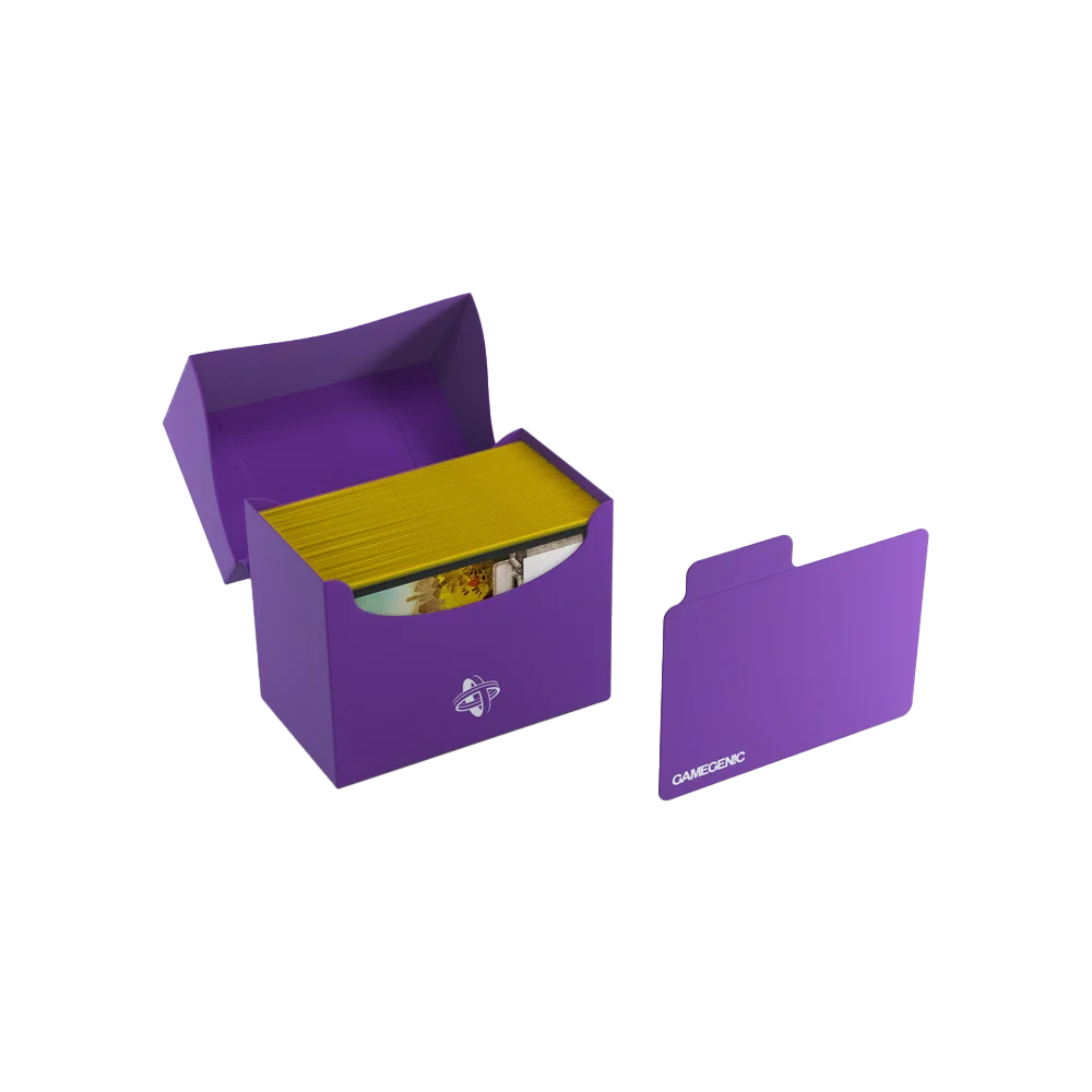 Gamegenic: Side Holder 80+ Deck Box - Purple